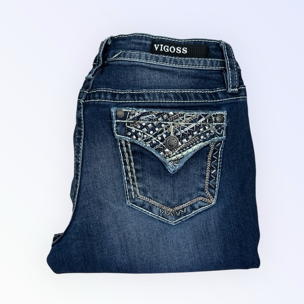 Vigoss Heritage Fit Size WOMENS SIZE 4 L 30.5 Stretch Denim Skinny Jeans